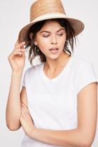 Piazza Straw Bucket Hat By Free People